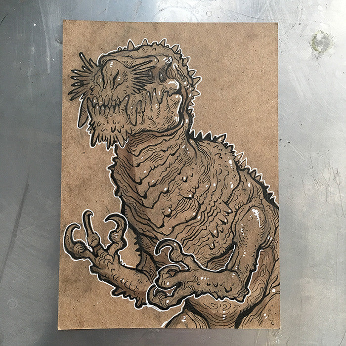 5" x 7" LIZARD ILLUSTRATIONS