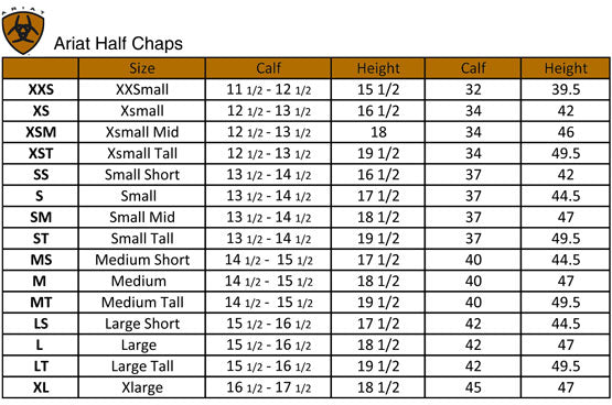 Ariat Flex Half Chap
