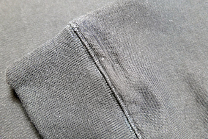 Authentics Embroidered Super Heavyweight Hood - Black / Grey