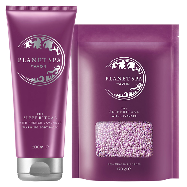 Avon Planet Spa Sleep Ritual Aromatherapy Relaxing Bath Drops with Lavender - 170g