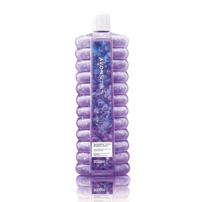 Avon Senses Lavender Calm Bubble Bath - 1 Litre