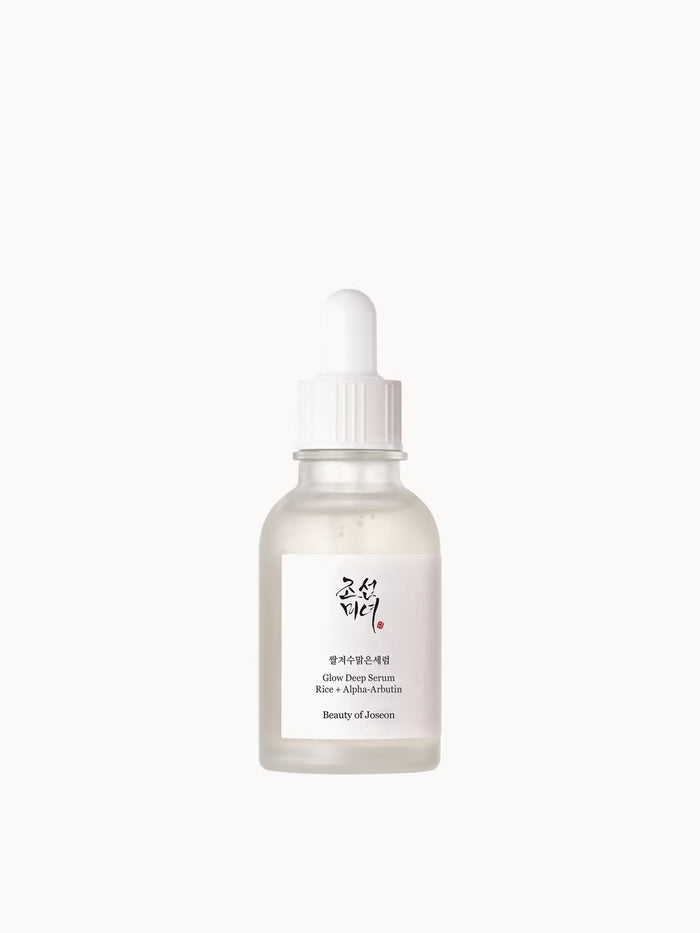 Beauty of Joseon Glow Deep Serum Rice and Arbutin, 60ml face serum with brightening and hydrating ingredients.