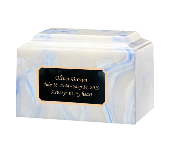 Blue Onyx Marble Urn - IUCM500