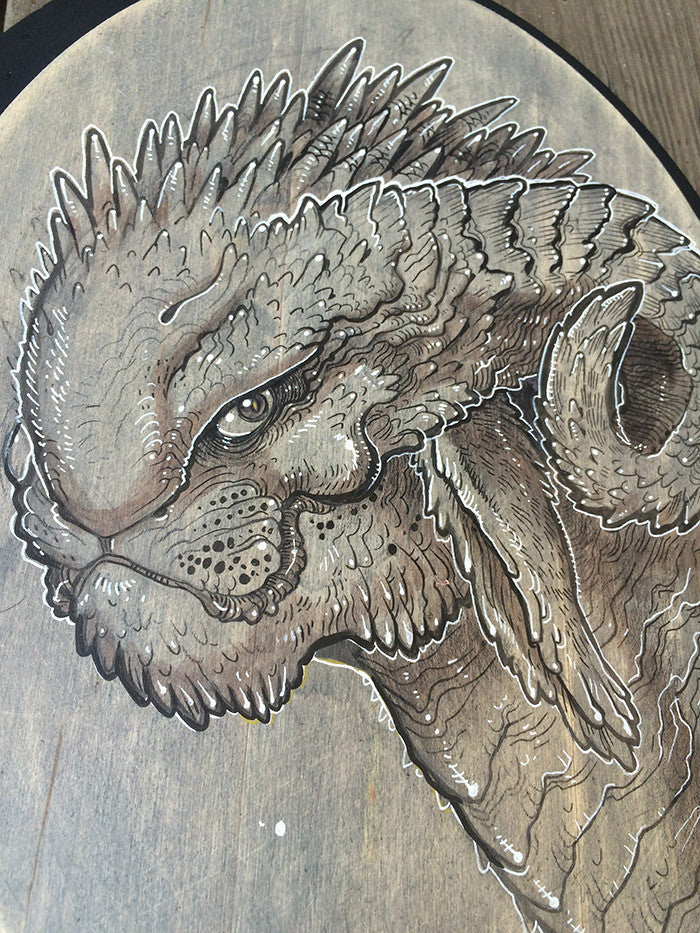 BUNNY DEMON- ORIGINAL PAINTING