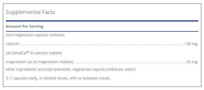 Calcium Magnesium (malate) 2:1 by Pure Encapsulations