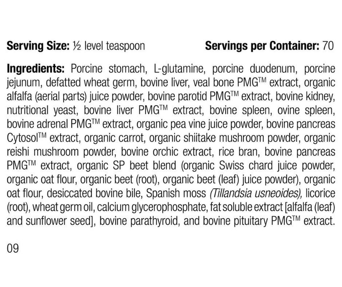 Canine Enteric Support (30 g) by Standard Process Veterinary Formulas