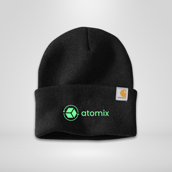 Carhartt Beanie with Green Logo