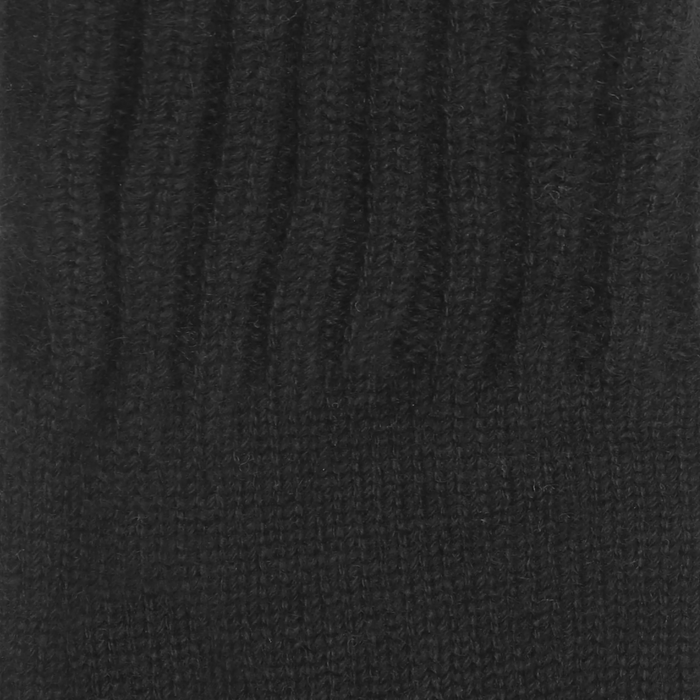 Cashmere hansker med ekstra-langt skaft sort