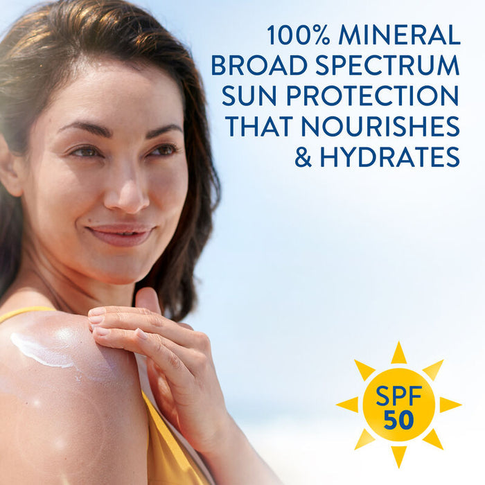 CETAPHIL Sun 50 Sheer Mineral Sunscreen Broad Spectrum SPF 50 New & Improved واقي الشمس