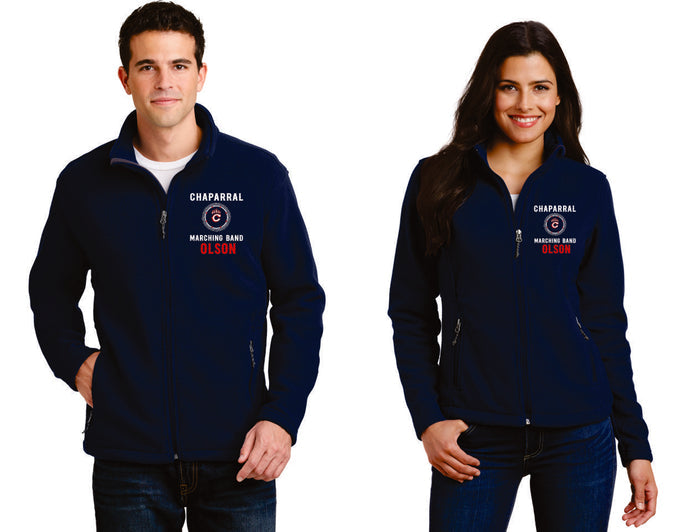 Chap Band Fleece Jacket- Ladies, Unisex, Youth sizes