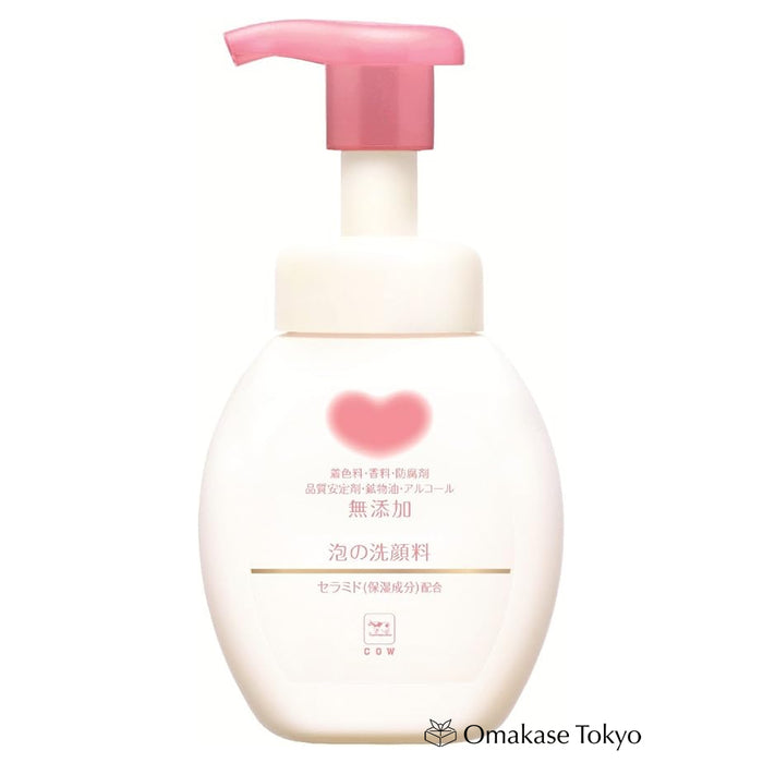 Cow Brand Additive-Free Foaming Face Wash with Pump 200ml