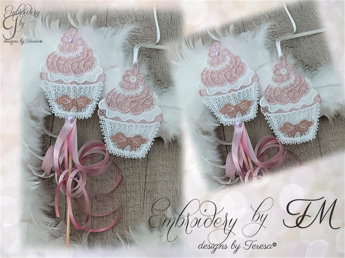 Cupcake No.1 FSL/4x4 hoop/two variations