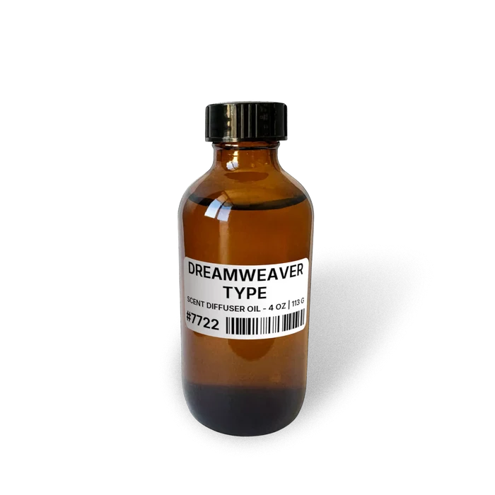 Dreamweaver Type Scent Diffuser Oil - 4 oz | 113 g bottle image showing Scent Diffuser Oil in 4 oz size. Fragrance product bottle photo for Dreamweaver Type Scent Diffuser Oil - 4 oz | 113 g.