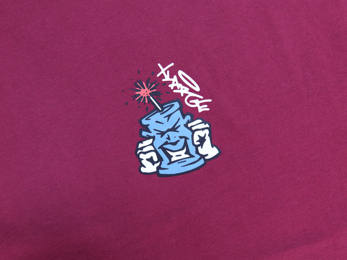 Dynamite T-Shirt - Burgundy