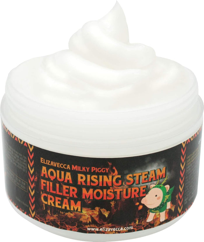 Elizavecca Face Care Aqua Rising Argan Gelato Steam Cream كريم الاكوا البخاري من اليزافيكا