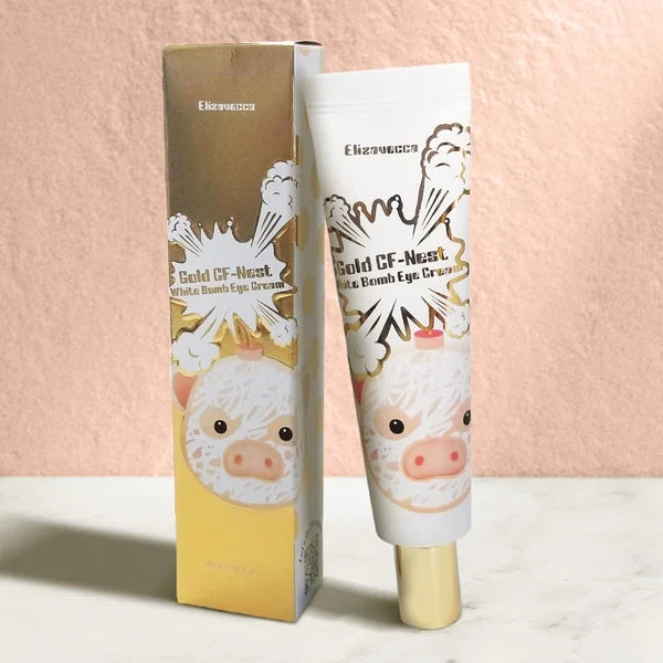 ELIZAVECCA Gold Fig Nust White Bumb Eye Cream كريم العين من اليزافيكا