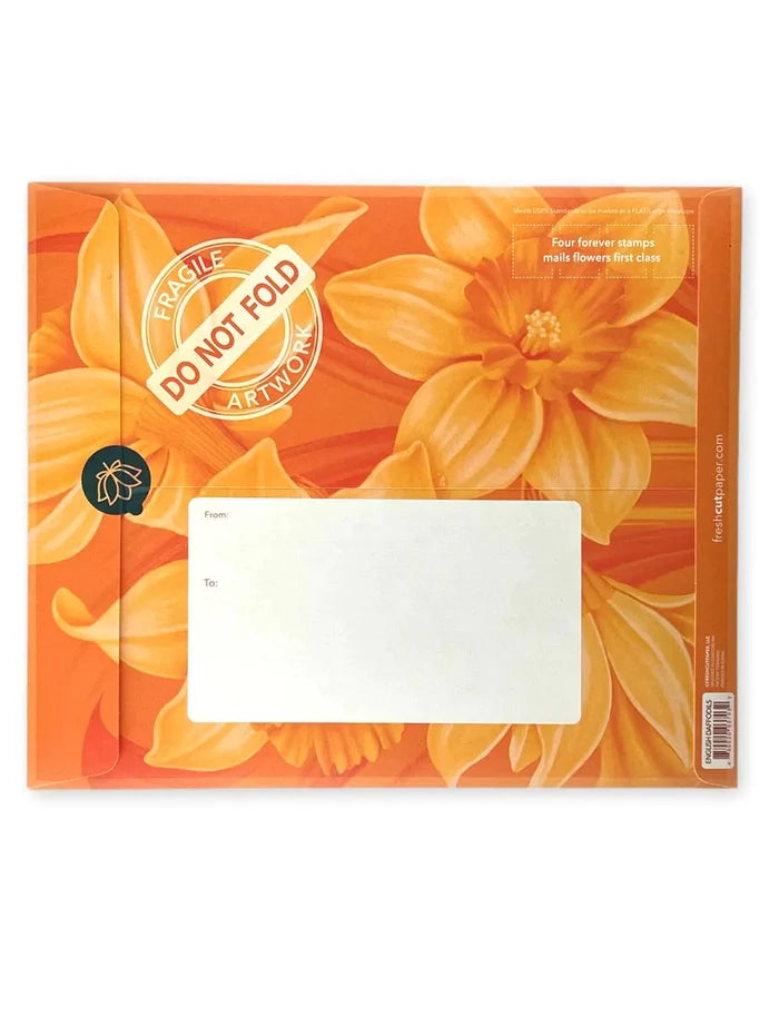 English Daffodils Pop-Up Flower Bouquet Card