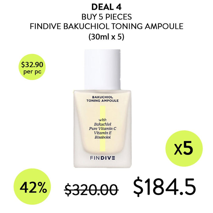 (BUY 5) FINDIVE VITAMIN C TONING AMPOULE
