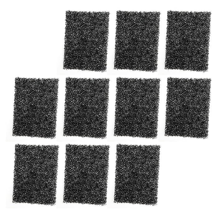 Grid of ten black rectangular filters on a white background