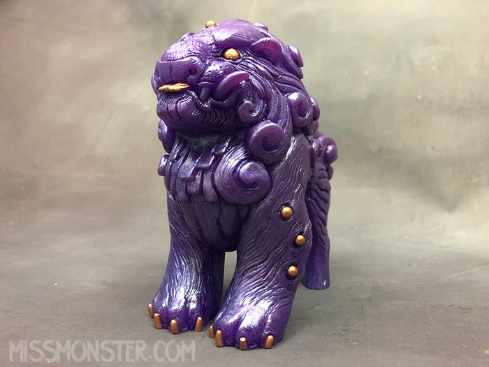 FOO DOG BLEP- SOLID IRIDESCENT FIGURE