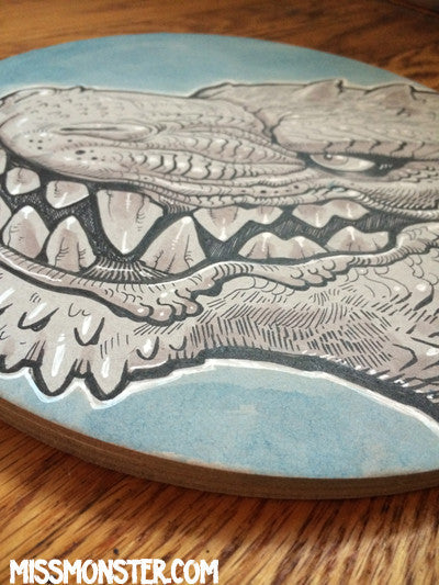 GODZILLA INK DRAWING