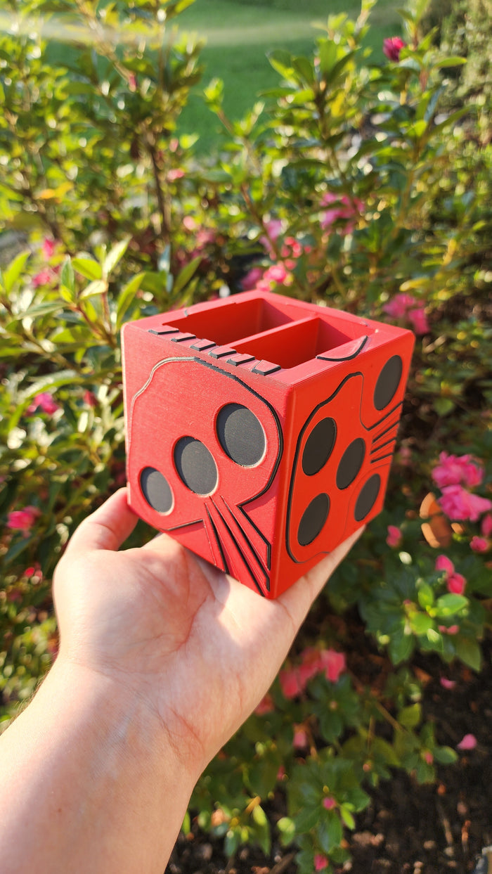 Halloween Dice Pen Holder