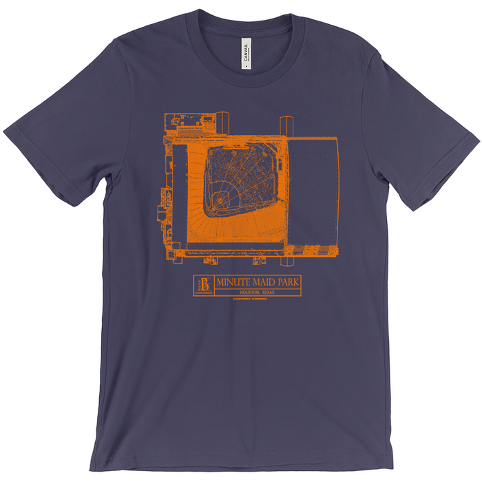 Houston Astros - Minute Maid Park (Blue) Team Colors T-Shirt