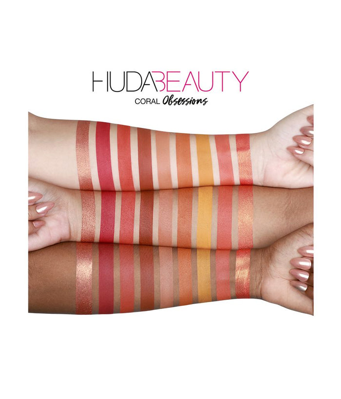 Huda Beauty Coral Obsessions باليت ظلال