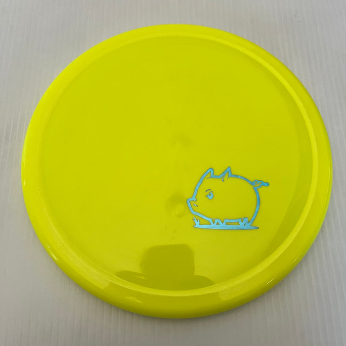 Yellow/Light Blue Shatter Stamp / 173-5 grams
