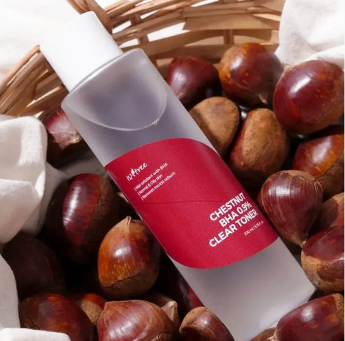 ISNTREE CHESTNUT BHA 0.9% CLEAR TONER تونر البشرة من ازنتري