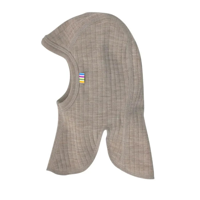 Joha uld elefanthue beige rib-0