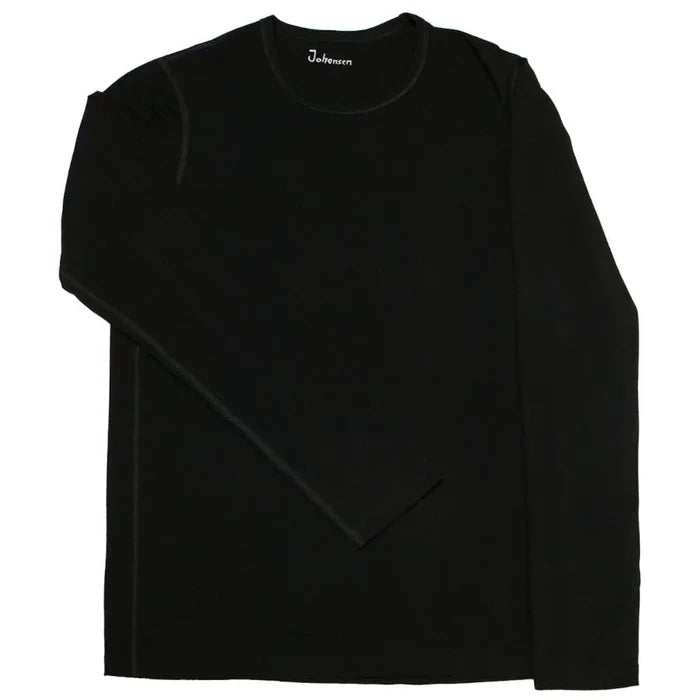 Johansen bambus langærmet t-shirt sort