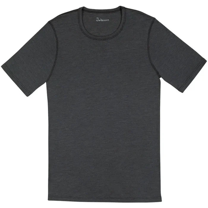 Johansen uld-silke t-shirt grå-0