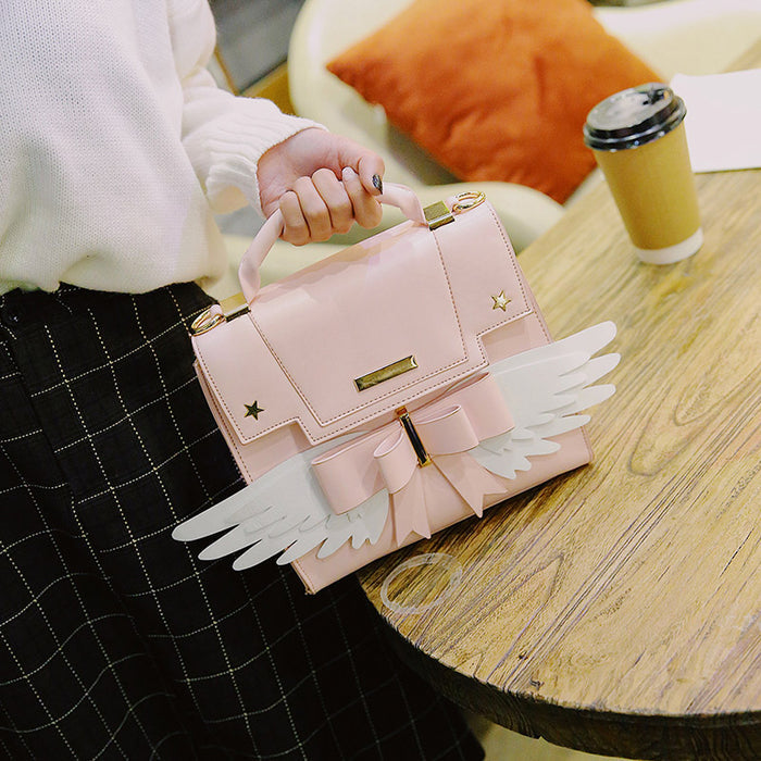 Kawaii Cardcaptor Sakura Angel Wings Handbag/Shoulder Bag - juwas.com online store