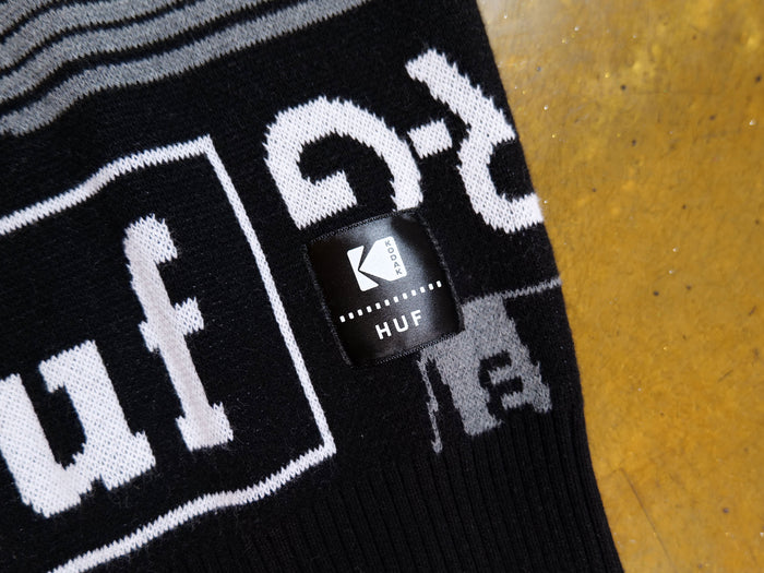 Kodak Dark Room Jacquard Knit Sweater - Black