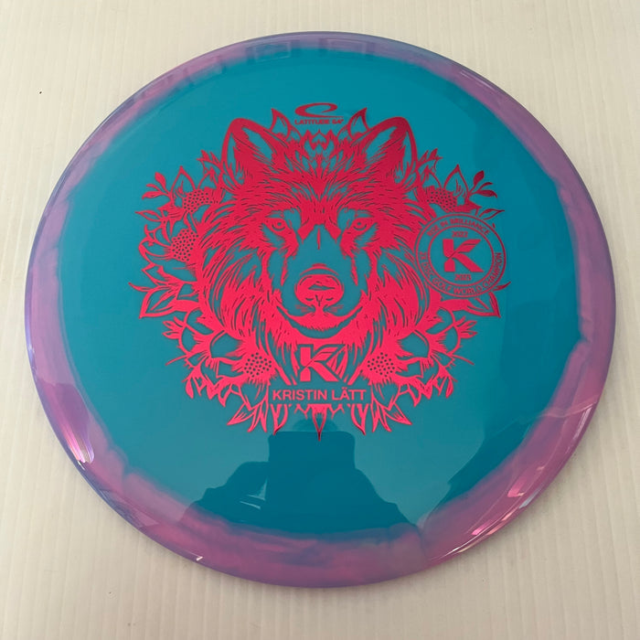 Pink Orbit/Teal Plate/Hot Pink Stamp/173g