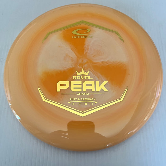 Orange & White/Gold Stamp/174g