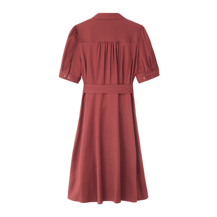 CULTIVATION Maroon Dress | Isetan KL Online Store