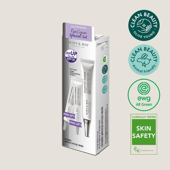 Mary&May Glutathione Eye Cream Special Set (30g+12g x2) - Komiko Beauty