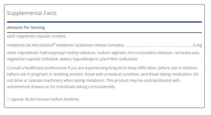 Melatonin-SR by Pure Encapsulations