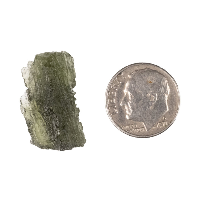 Moldavite 2.46 g 22x13x8mm - InnerVision Crystals