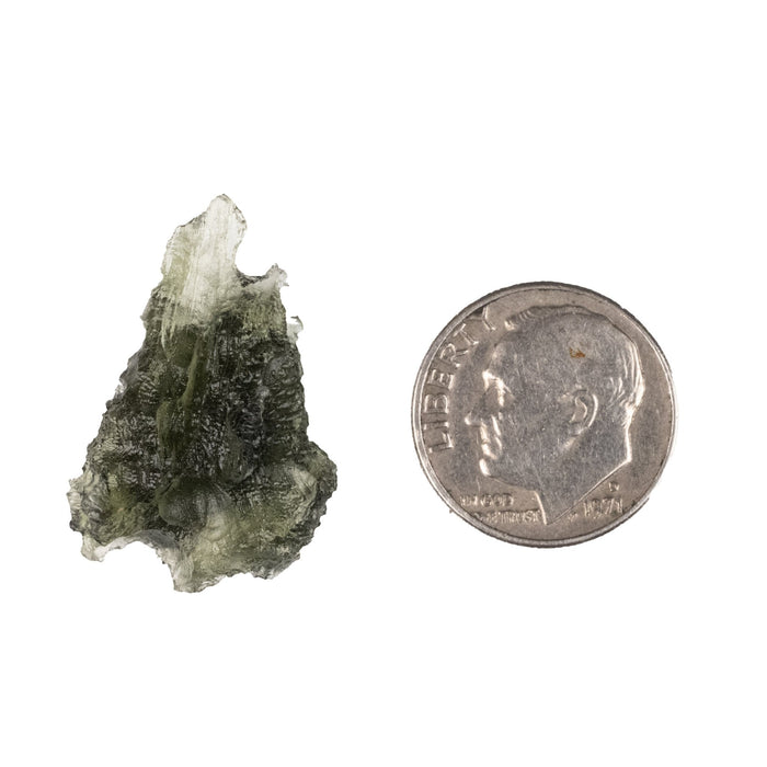 Moldavite 2.62 g 25x17x13mm - InnerVision Crystals