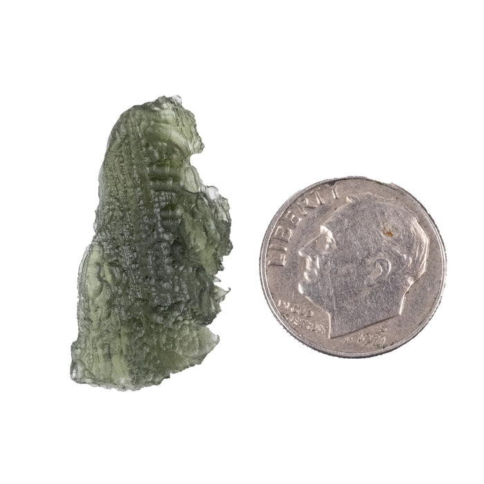 Moldavite 2.87 g 27x14x7mm - InnerVision Crystals