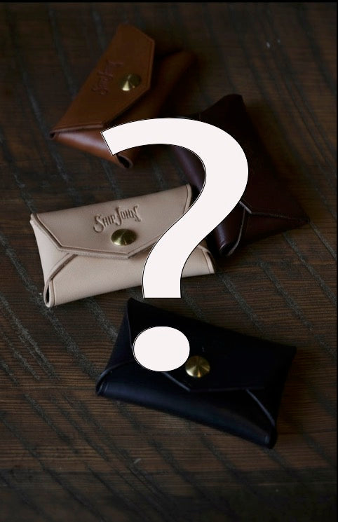 Mystery Horween Chromexcel Pierce Card / Coin Case