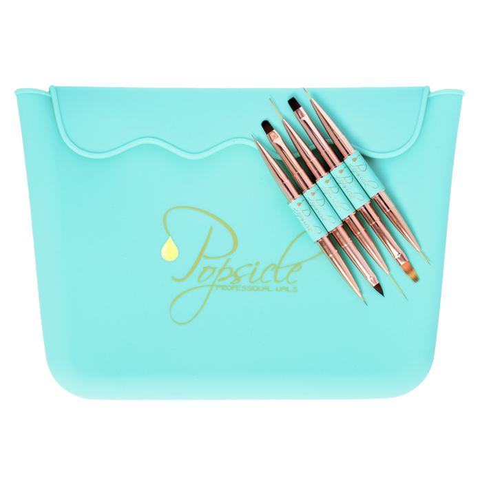 Nail Art Brush Set with Bag