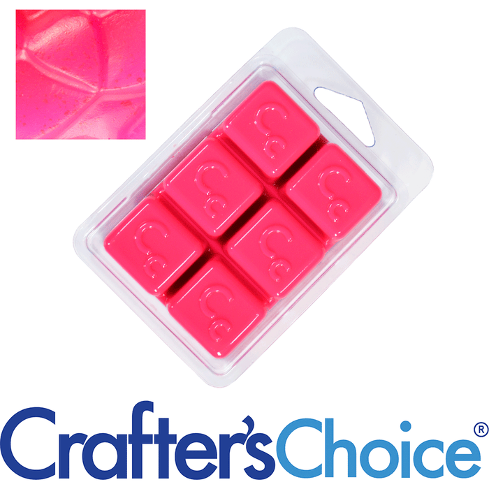 Neon Hot Pink Kisses Soap Color Block