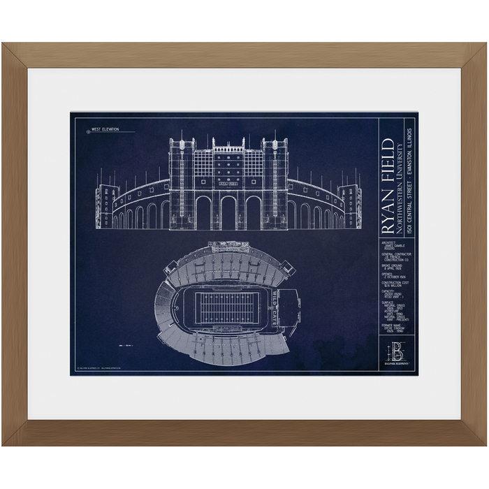 Framed Print - Small - Walnut