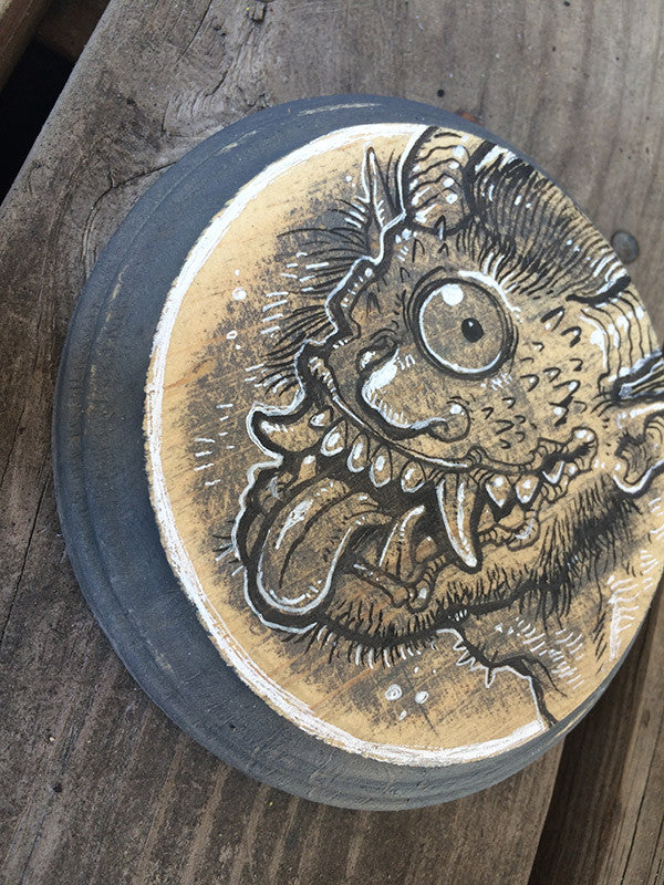 ONE EYED ONI PAINTING