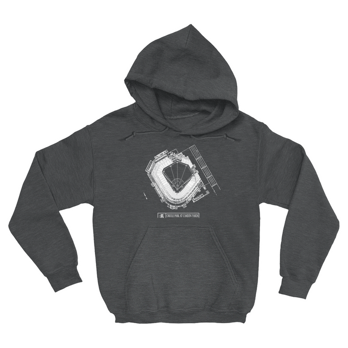 Oriole Park at Camden Yards (Plan View) Hoodie