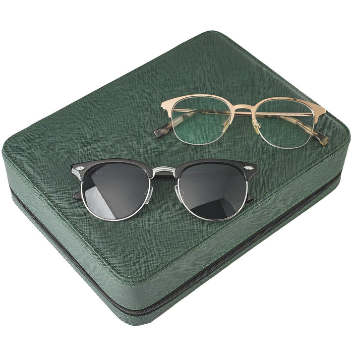Oyobox - Travel Case - Hunter Green - Eyewear Organizer